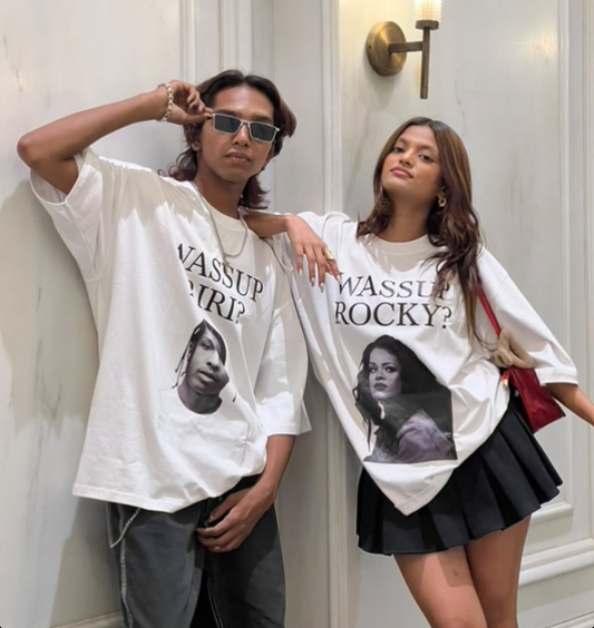 Wassup RIRI + ROCKY - Oversized T-Shirt