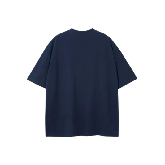 Plain Navy Blue Oversized T-Shirt