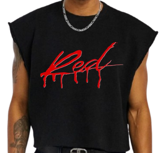 Gym Boxy Vest - RED