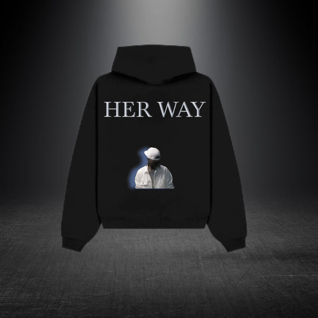 PARTYNEXTDOOR:Her Way-Oversized Hoodie