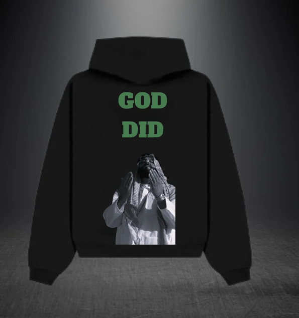 GOD DID - Oversized Hoodie