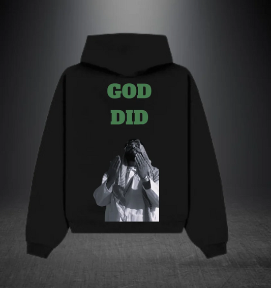GOD DID - Oversized Hoodie