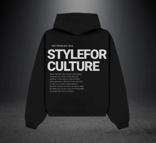 STYLEFORCULTURE Brand - Oversized Hoodie