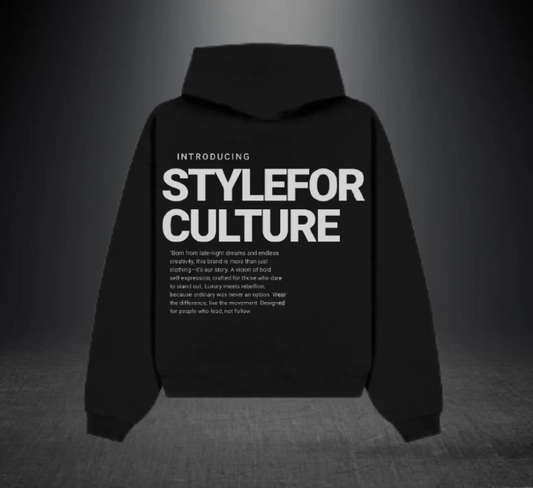 STYLEFORCULTURE Brand - Oversized Hoodie