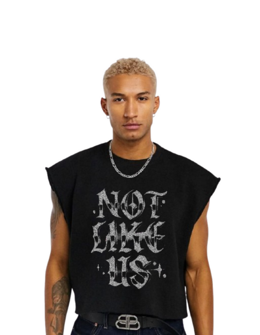 Gym Boxy Vest-Not Like Us