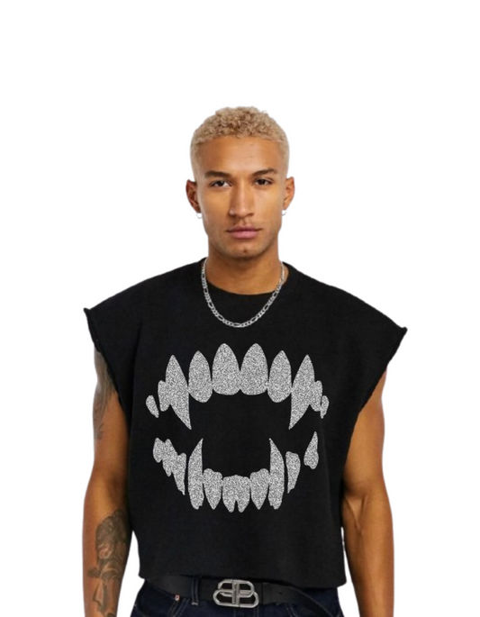 Gym Boxy Vest-Jaws