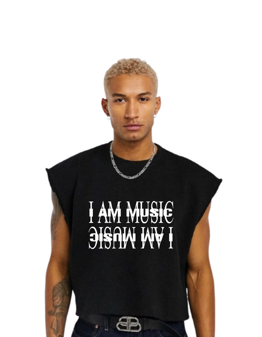 Gym Boxy Vest-IAMMUSIC