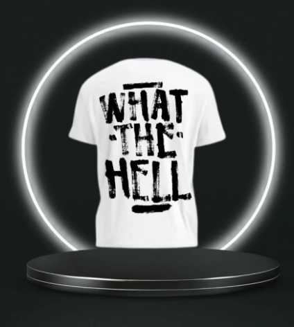 WHAT THE HELL - Oversized T-Shirt