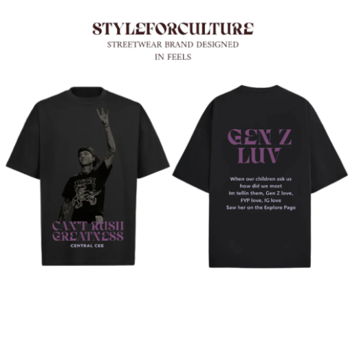 CENTRAL CEE GEN Z LUV - Oversized T-Shirt