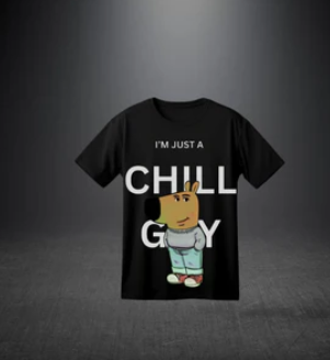 CHILL GUY - Oversized T-Shirt