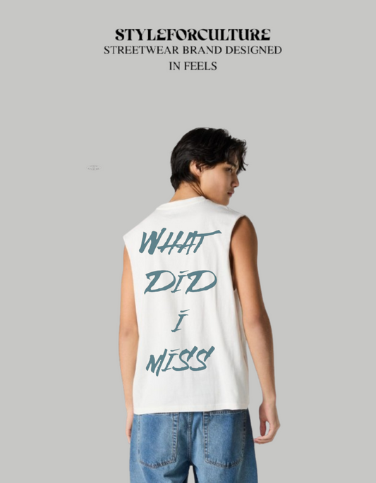 What did I Miss DRAKE - Gym Vest