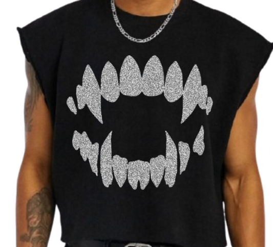 Gym Boxy Vest - JAWS
